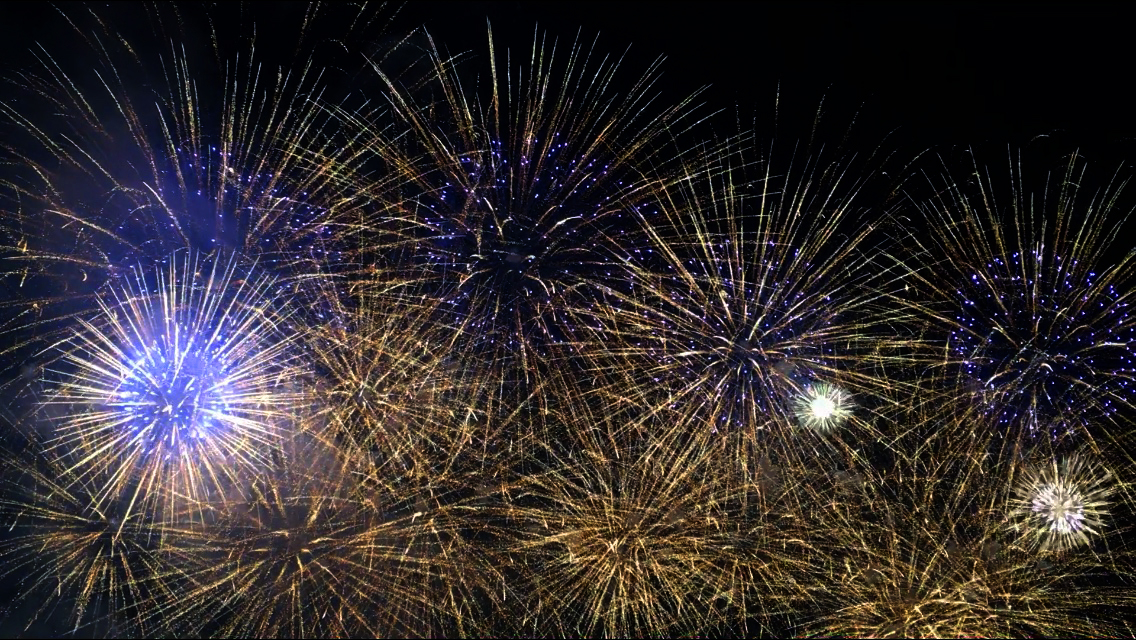 徳島で初開催された西日本最大の競技花火！～ にし阿波の花火